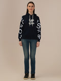 Albion Winter Stylish Warm Women Hoodia Navy