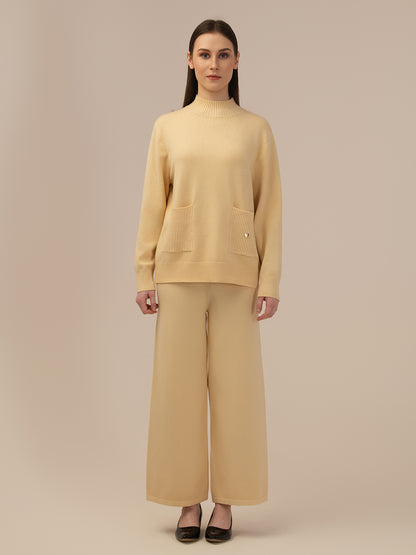 Albion Ladies Winter Tops and Bottoms – Comfortable Winter Wear - yellow