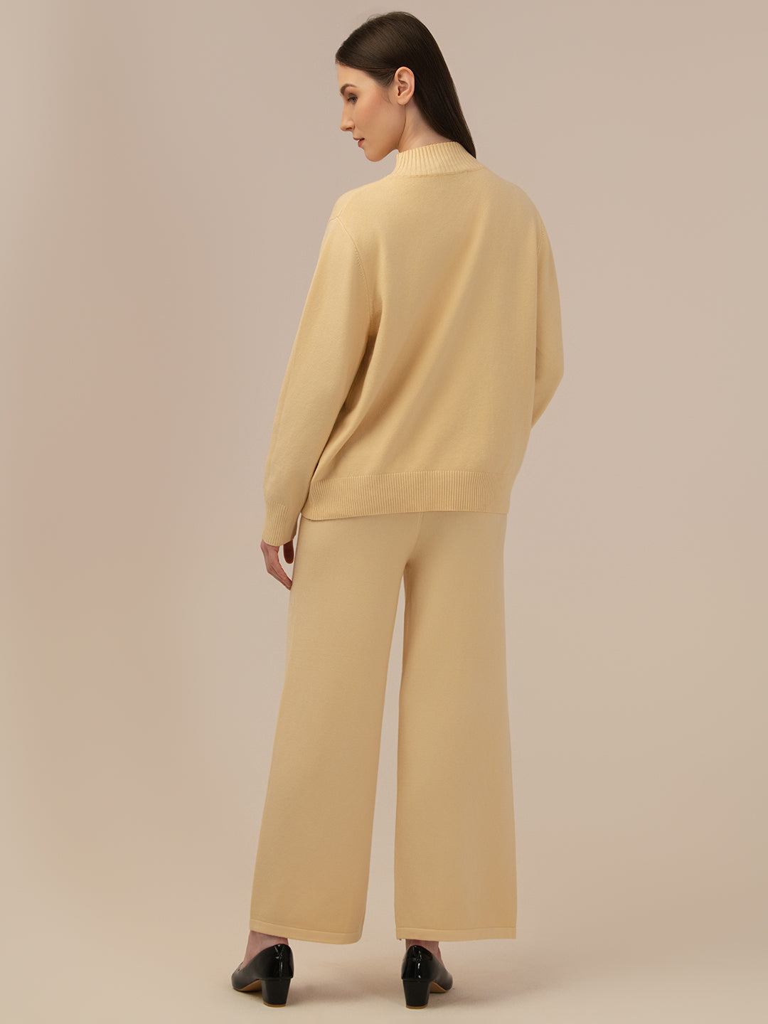 Albion Ladies Winter Tops and Bottoms – Comfortable Winter Wear - yellow