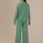 Women’s Woollen Co-ord Outfit – Ultra-Soft Albion Winter Wear_GREEN