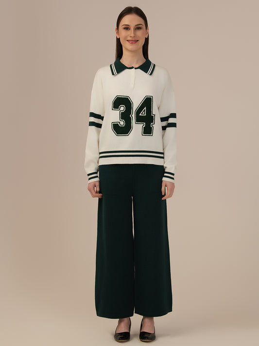 Women’s Woollen Pants – Cozy Albion Winter Collection_GREEN