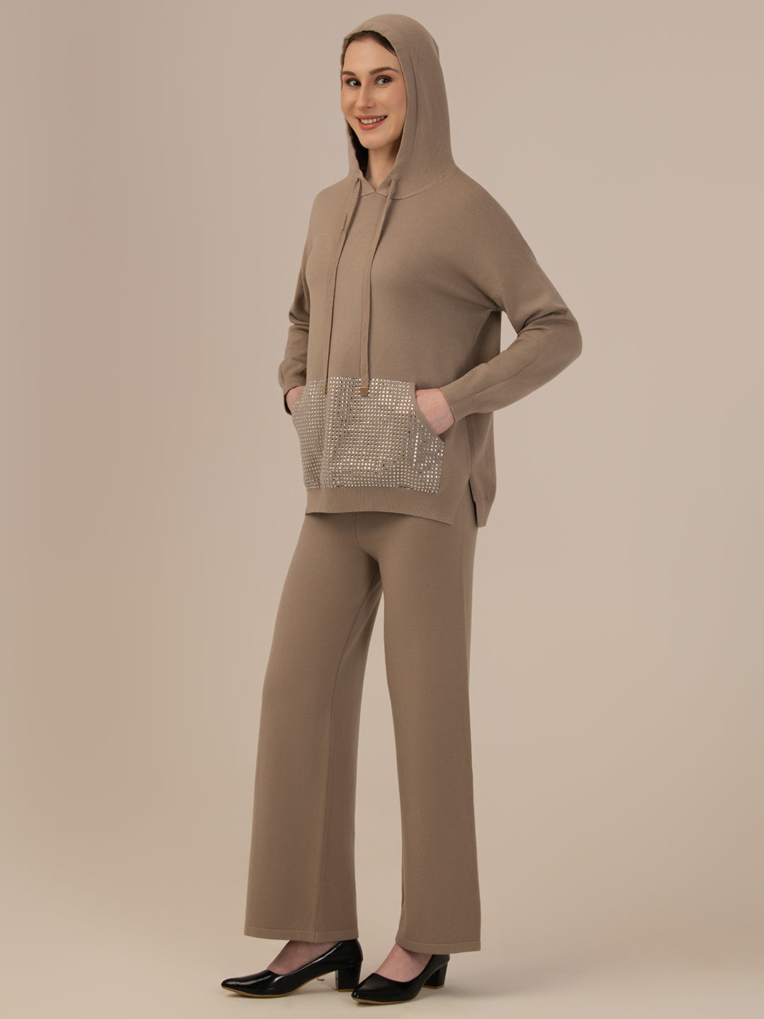 Albion Women’s Woollen winter bottom – Cozy & Stylish Winter Wear_FOWN