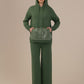 Albion Women’s Winter Woollen Co-ord Set – Comfortable & Chic_GREEN