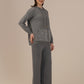 Albion Ladies Woolen Coort Sets – Soft, Warm & Trendy_GREY