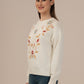 Albion Women’s Woollen Top – Cozy & Stylish Winter Wear_WHITE