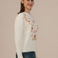 Albion Women’s Woollen Top – Cozy & Stylish Winter Wear_WHITE