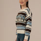 Albion Women’s Printed Woollen Sweater – Soft & Warm Winter Wear