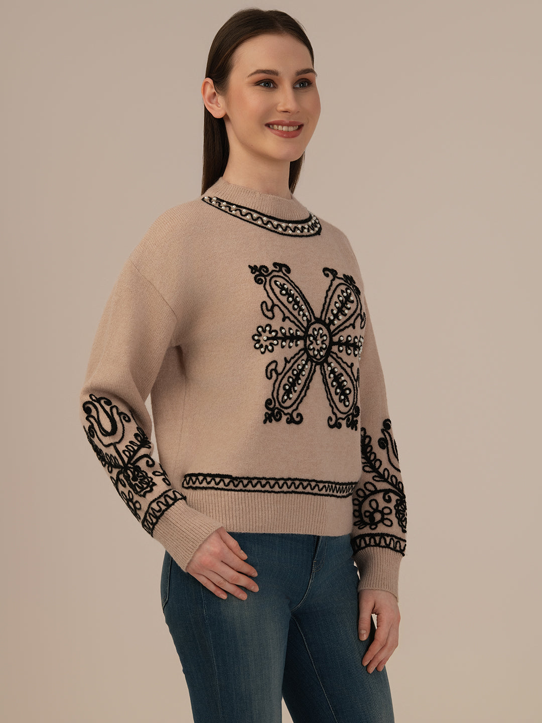 Women’s Winter Pullover – Soft & Stylish Albion Collection_BEAGE