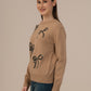 Women’s Premium Woollen Sweater – Soft & Warm Albion Collection_BROWN