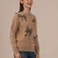 Women’s Premium Woollen Sweater – Soft & Warm Albion Collection_BROWN