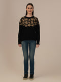 Women’s Premium Woollen Sweater – Soft & Warm Albion Collection_BLACK