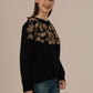 Women’s Premium Woollen Sweater – Soft & Warm Albion Collection_BLACK