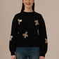 Cozy Woolen Turtleneck Top for Women_black