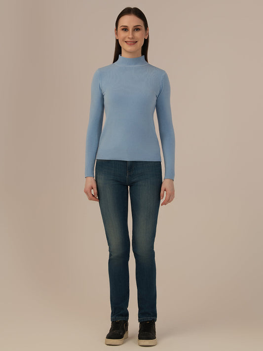 Albion Casual New Blue Winter Sweater-blue
