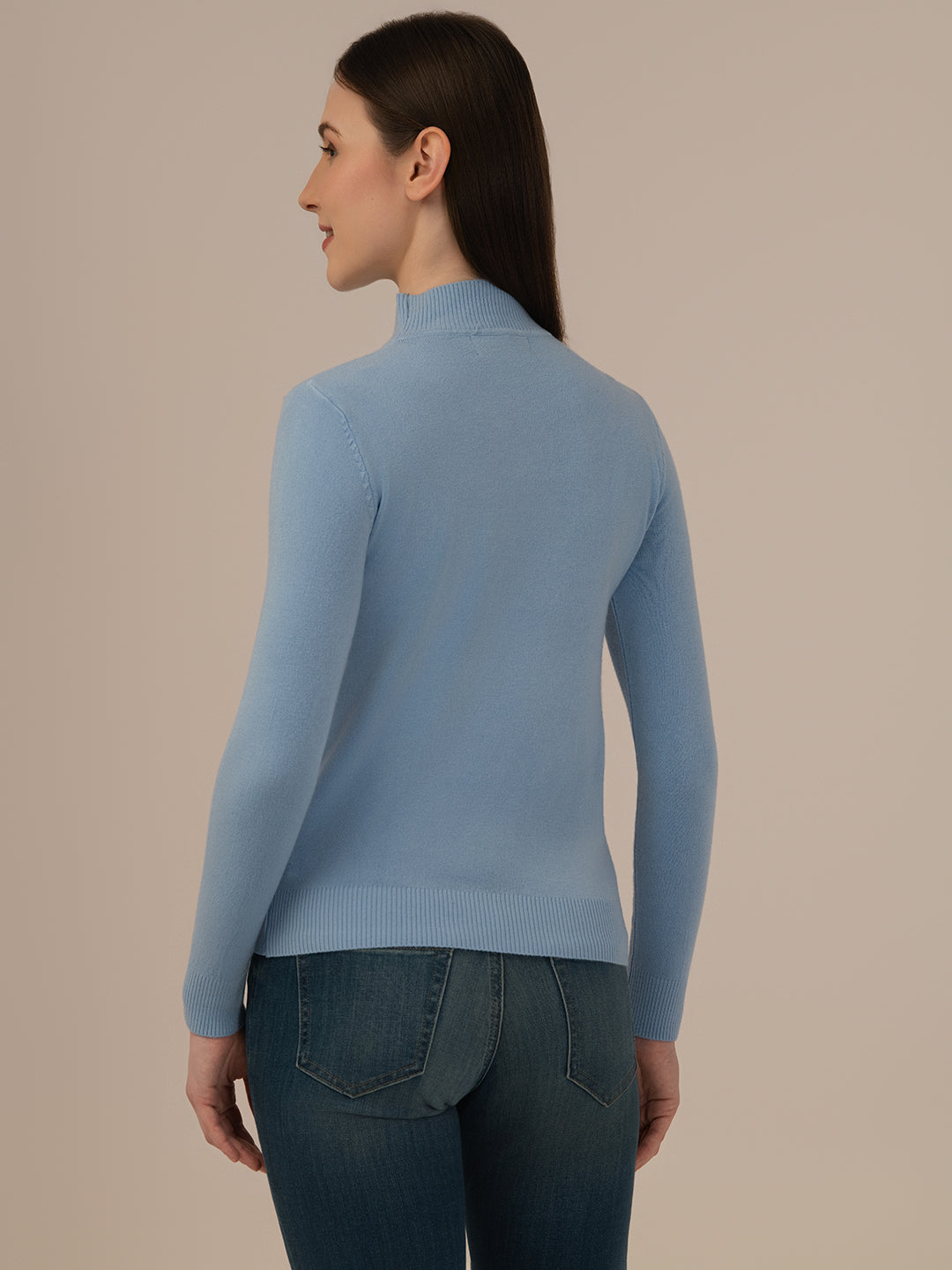 Albion Casual New Blue Winter Sweater-blue