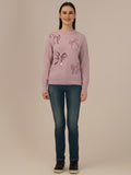 Albion Warm Woolen Long-Sleeve Top for Ladies