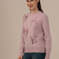 Albion Warm Woolen Long-Sleeve Top for Ladies