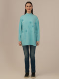 Albion Ladies Woollen Pullover – Perfect Winter Comfort_L.BLUE