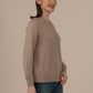 Women’s Woollen Knit Top – Elegant & Ultra-Soft Albion Wear_BEIGE