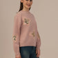 Albion Ladies Woollen Pullover – Perfect Winter Comfort_muted pinkish brown