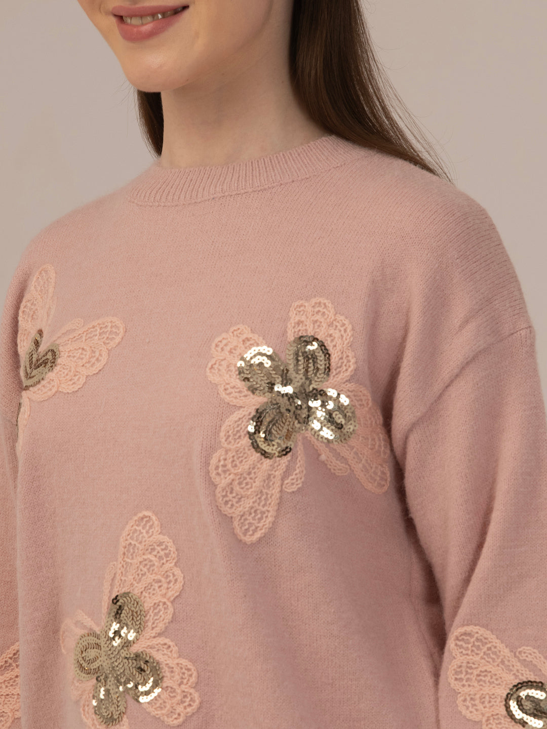 ALBION Soft Knit Woolen Top for Women – Perfect for Winter Fashion-FOWN