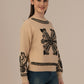 Women’s Woolen Sweater-Style Top – Soft & Warm