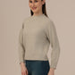 Albion Women’s Woollen Top – Cozy & Stylish Winter Wear_GRAY