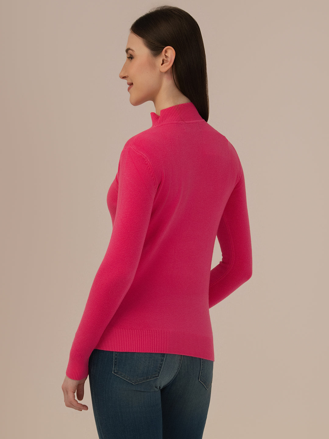 Women’s Winter Pullover – Soft & Stylish Albion Collection_H.PINK