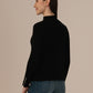 Women’s Woollen Knit Top – Elegant & Ultra-Soft Albion Wear_BLACK