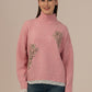 Albion Ladies Woollen Pullover – Perfect Winter Comfort_muted pinkish brown
