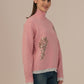 Albion Ladies Woollen Pullover – Perfect Winter Comfort_muted pinkish brown