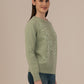 Women’s Premium Woolen Sweater – Soft & Warm Albion Collection_GREEN