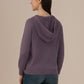 Albion Women’s Woollen Hoodie – Cozy & Stylish Winter Wear, Purple
