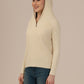 Women’s Woolen Knit Top – Elegant & Ultra-Soft Albion Wear_CREAM