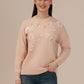 Women’s Premium Woollen Sweater – Soft & Warm Albion Collection_PEACH
