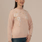 Women’s Premium Woollen Sweater – Soft & Warm Albion Collection_PEACH