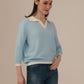 Ladies Winter Sweater – Comfortable Winter Wear, Sky