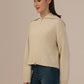 Albion Ladies Winter Top – Comfortable Pure Cream Winter Wear