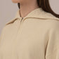 Albion Ladies Winter Top – Comfortable Pure Cream Winter Wear