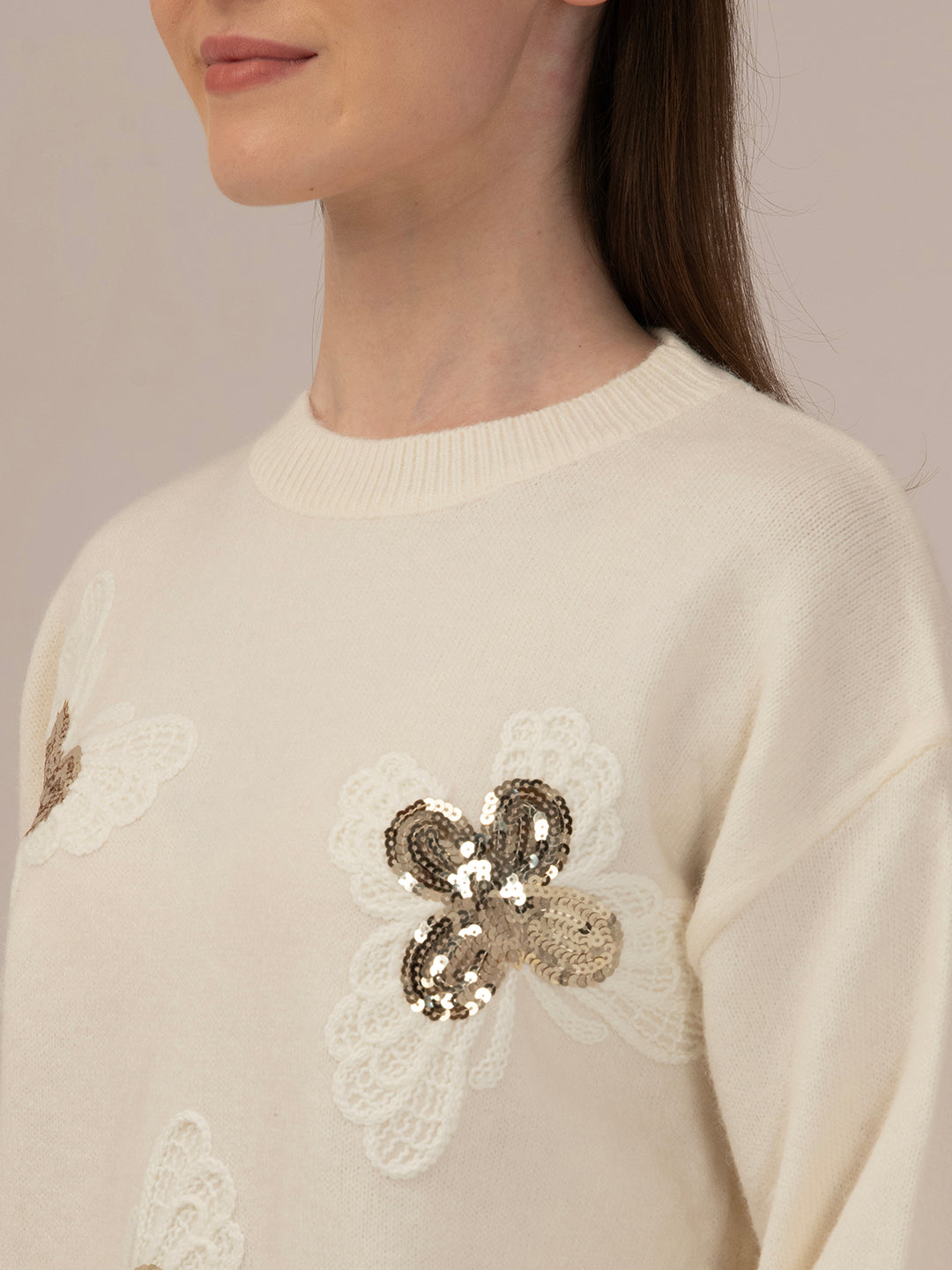 Albion Women’s Premium Woollen Sweater – Soft & Warm Winter Wear