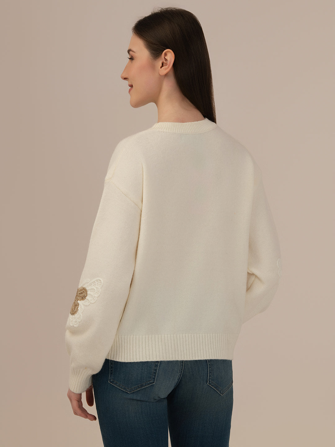 Albion Women’s Premium Woollen Sweater – Soft & Warm Winter Wear
