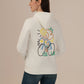 Albion Ladies White Winter Hoodie Cozy & Warm Winter Wear