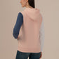 Albion Winter woolen Hoodie For Women Peach