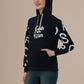 Albion Winter Stylish Warm Women Hoodia Navy