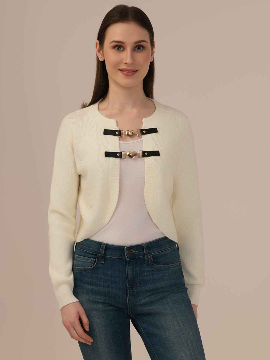 Albion Women’s Cream Winter Soft & Stylish Warm