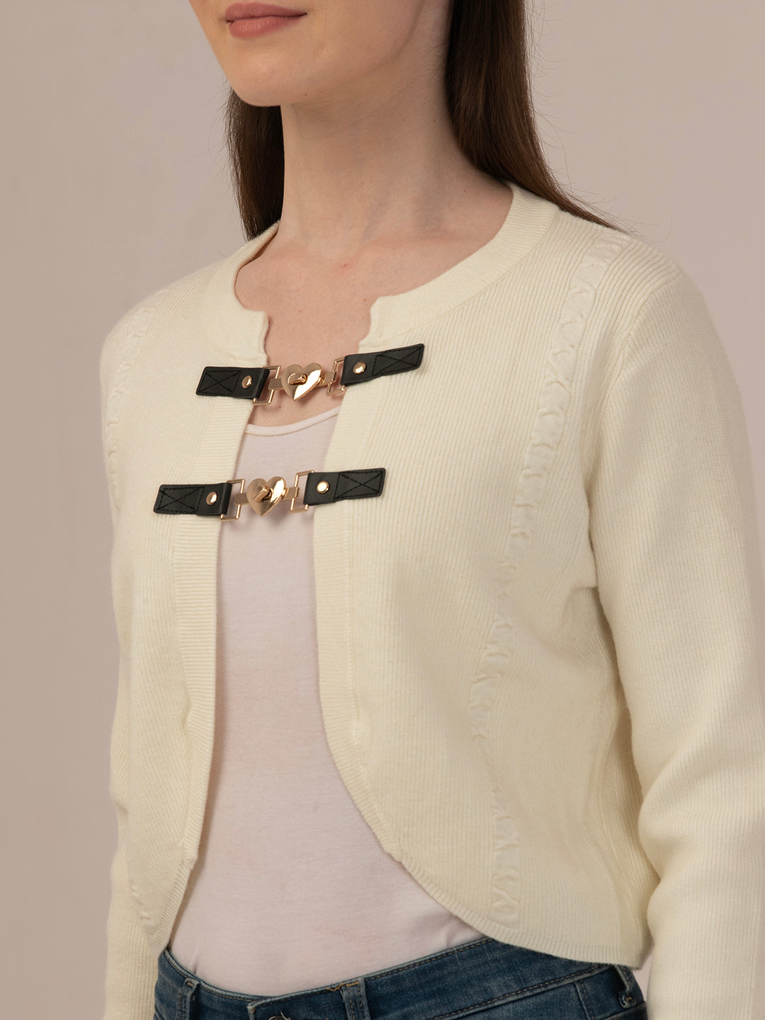 Albion Women’s Cream Winter Soft & Stylish Warm