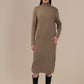 Albion Women Premium Stylish Winter warm Winter Dress_kHAKI