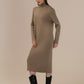 Albion Women Premium Stylish Winter warm Winter Dress_kHAKI