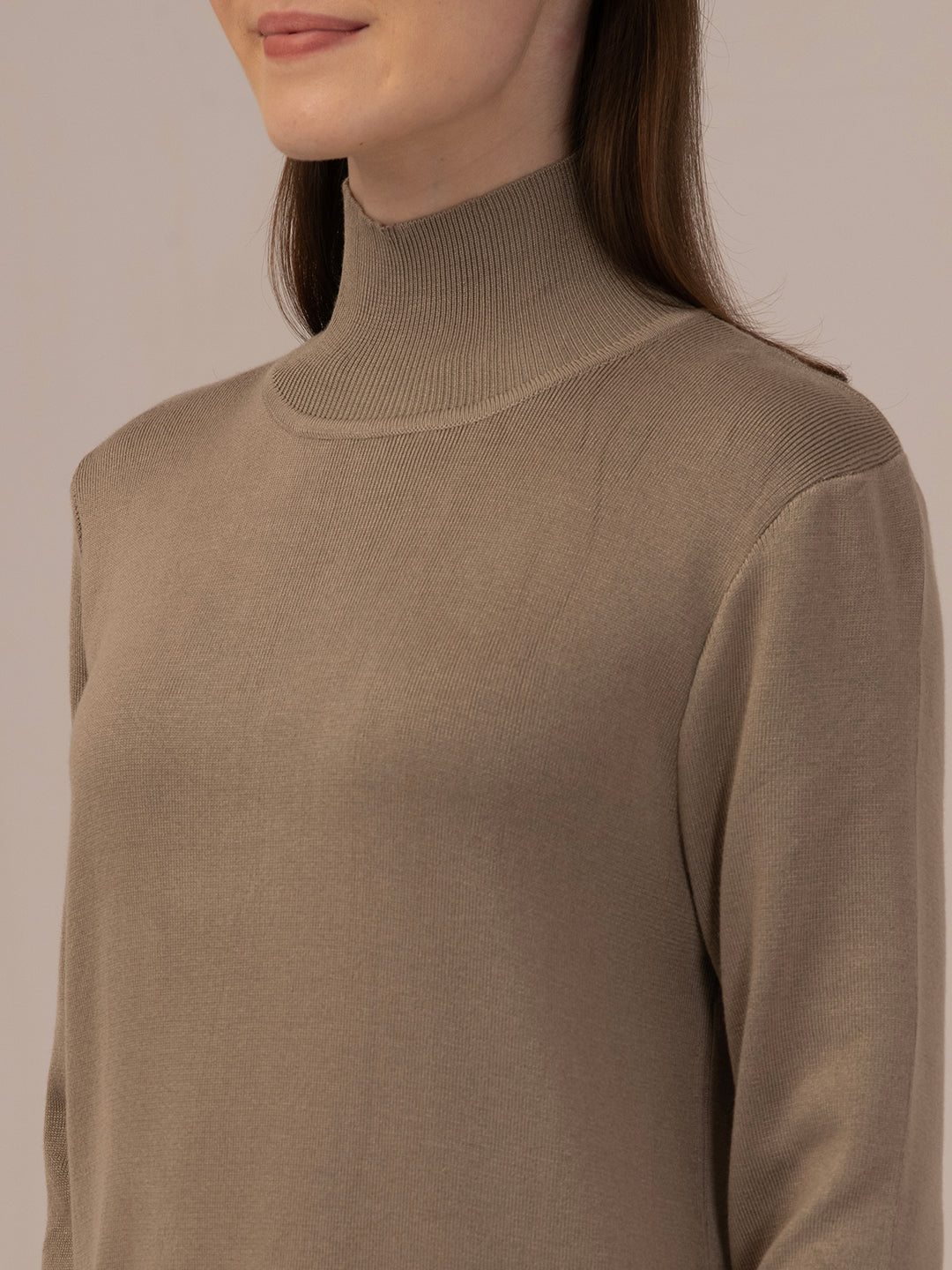 Albion Women Premium Stylish Winter warm Winter Dress_kHAKI