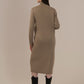 Albion Women Premium Stylish Winter warm Winter Dress_kHAKI